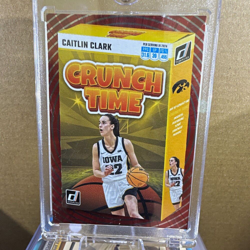 2024 Panini Caitlin Clark Collection Crunch Time Target RC #SS-CT2 Iowa